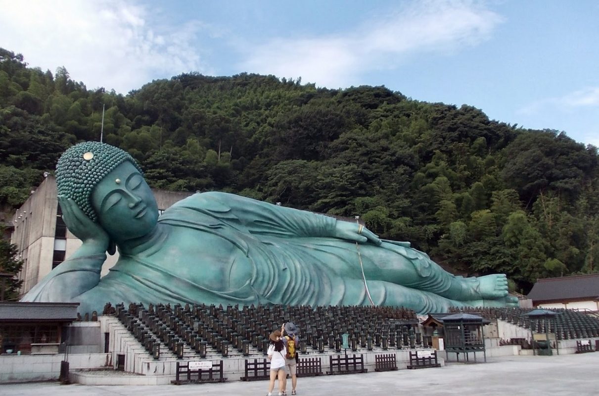 Tượng Phật bằng đồng lớn nhất thế giới tại chùa Nanzoin